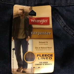 Wrangler Men's Fleece Lined Pant